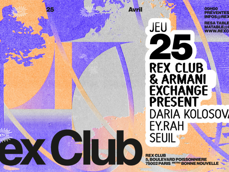Daria Kolosova fait son retour au Rex Club